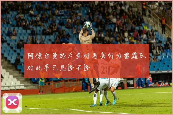 阿德尔曼怒斥多特恶劣行为雷霆队对此早已见怪不怪